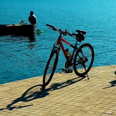 Balade à vélo autour du Lac Houhai - Pékin