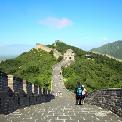 Luge sur la muraille de Chine (à Mutyanyu)